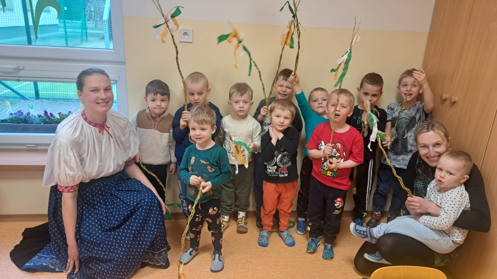 Image Goiczek zielony, pięknie przystrojony